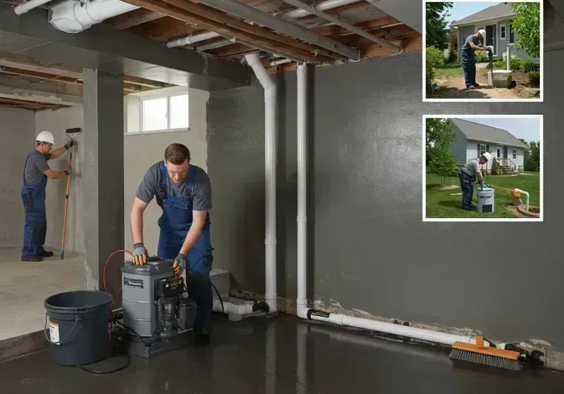 Basement Waterproofing and Flood Prevention process in Lewisburg, TN